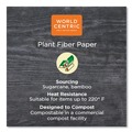 Cups and Lids | World Centric CUSU6 6 oz. NoTree Paper Hot Cups - Natural (1000/Carton) image number 3