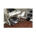 Office Desks & Workstations | Vertiflex VF52005 21.5 in. x 17.88 in. x 11.5 in. 90 lbs. Capacity 2 Shelves Metal Underdesk Machine Stand - Matte Gray image number 8