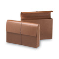 File Folders | Smead 71456 3.5 in. Expansion Legal Size 1 Section Elastic Cord Closure Classic Expanding Wallets with Tear-Resistant Gussets - Redrope image number 3