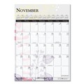 Bulletin Boards | House of Doolittle 3462 12-Month (Jan to Dec): 2026 12 in. x 16.5 in. Recycled Wild Flower Wall Calendar - White/Multicolor Sheets image number 2
