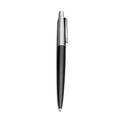 Pens | Parker 1953184 1 mm Medium Jotter Retractable Ballpoint Pen - Blue Ink, Black/Chrome Barrel image number 0
