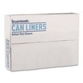 Trash & Waste Bins | Boardwalk H6036TGKR01 30 in. x 36 in. 30 Gallon 0.95 mil Low-Density Perforated Waste Can Liners - Gray (100/Carton) image number 2