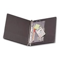 Binders | Oxford 68504 8 in. x 10.5 in. 2 to 5-Hole Punched Zipper Binder Pocket - Clear image number 2