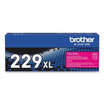 OFFICE ELECTRONICS AND BATTERIES | Brother TN229XLM 2,300 Page-Yield High-Yield Toner - Magenta
