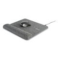 Mouse Pads & Wrist Support | Allsop 32304 11.8 in. x 11.6 in. Powertrack Plush Wireless Charging Mouse Pad with Wrist Rest - Gray image number 1