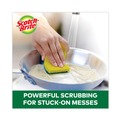 Sponges & Scrubbers | Scotch-Brite 426 4.5 in. x 2.7 in. 0.6 in. Thick Heavy-Duty Scrub Sponge - Yellow/Green (6/Pack) image number 9