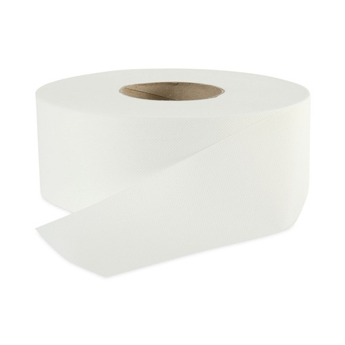  | Boardwalk SOD410320 3.2 in. x 525 ft. 2 Ply Septic Safe Jumbo Roll Bathroom Tissue - White (12/Carton) image number 0