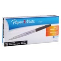 Pens | Paper Mate 8330152 Flair Extra-Fine 0.4 mm Felt Tip Porous Point Pen - Black (1 Dozen) image number 0