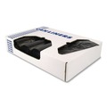 Trash Bags | Heritage K1475QK 57 in. x 75 in. 2 mil. 96-Gallon Linear Low-Density Can Liners - Black (50/Carton) image number 1