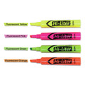 Highlighters | Avery 24063 HI-LITER Desk-Style Chisel Tip Highlighters - Assorted Ink Colors/Assorted Barrel Colors (4/Set) image number 2
