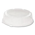 Food Trays, Containers, and Lids | WNA WNA A12PETDM 12 in. Diameter x 2.75 in. h Caterline Plastic Dome Lids - Clear (25/Carton) image number 1