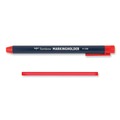 Back to School Sale | Tombow 51537 4.4 millimeter Wax-Based Marking Pencil - Red Wax/Navy Blue Barrel (10/Box) image number 3