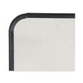 Project & Display Boards | MasterVision CLK020408 11 in. x 14 in. Magnetic Dry Erase Board - White Surface, Black Plastic Frame image number 3