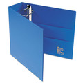 Binders | Avery 79883 3 Locking One Touch EZD Rings 3 in. Capacity 11 in. x 8.5 in. Heavy-Duty Non-View Binder with DuraHinge - Blue image number 4