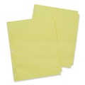 Dividers & Tabs | Universal UNV20836 11 in. x 8-1/2 in. 5-Tab Insertable Tab Index - Buff (36/Box) image number 0