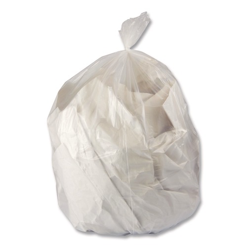 Trash Bags | Heritage H4832MC RAC 24 in. x 32 in. 16 gal. 0.5 mil Linear Low-Density Can Liners - Clear (500/Carton) image number 0