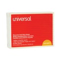 Sticky Notes & Post it | Universal UNV28073 4 in. x 6 in. Note Ruled Recycled Self-Stick Note Pads - Yellow (12 Pads/Pack) image number 1