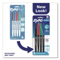 Washable Markers | EXPO 2134341A Vis-A-Vis Fine Bullet Tip Wet Erase Marker - Assorted Colors (4/Set) image number 6