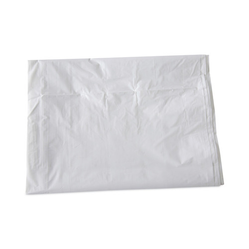 Trash & Waste Bins | Boardwalk H8647TWK 43 in. x 47 in. 56 gal. 0.9 mil Linear Low Density Industrial Can Liners - White (100/Carton) image number 0