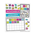 Bulletin Boards | Carson-Dellosa 110522 129-Piece 23 in. x 17 in. Kind Vibes Calendar Bulletin Board Set - Multicolor image number 0