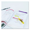 Back to School Sale | Avery 07742 Chisel Tip Desk-Style HI-LITER Highlighters - Yellow Ink, Yellow/Black Barrel (1-Dozen) image number 7