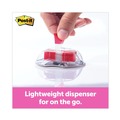 Page Flags | Post-it Flags 680-HVSHR Sign Here High Volume Flag Dispenser - Red (200/Pack) image number 4