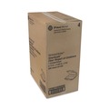 Food Trays, Containers, and Lids | Pactiv Corp. YCI821600000 SENSATION SmartLock 5.74 x 5.95 x 3.1 Plastic Hinged Lid Container - Clear (500/Carton) image number 4