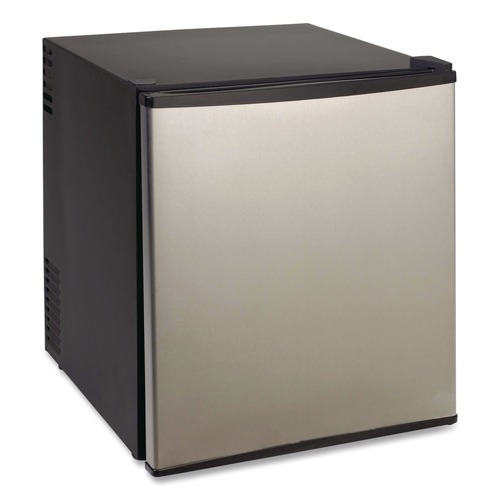 Breakroom Supplies | Avanti SAR1702N3S 1.7 cu-ft. Stainless Steel Superconductor Compact Refrigerator - Black image number 0
