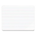 White Boards | U Brands 483U00-01 12 x 9 Double-Sided Dry Erase Lap Board - White Surface (10/Pack) image number 0