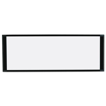MasterVision MA10007705 36 in. x 18 in. Cubicle Workstation Dry Erase Board - White Surface/Black Aluminum Frame
