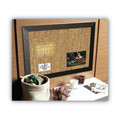 Bulletin Boards | MasterVision SF0722581012 36 in. x 24 in. Natural Cork Bulletin Board - Tan Surface/Black Wood Frame image number 5