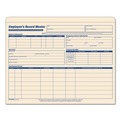 File Folders | TOPS 3280 Letter Size Straight Tab Employee Record Master File Jacket - Manila (20/Pack) image number 0