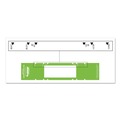 File Folders | Tabbies 68809 9.63 in. x 2 in. File Pocket Handles - Green/White (48/Pack) image number 3