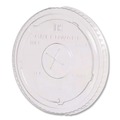 Cups and Lids | Fabri-Kal 000000000009509112 Greenware X-Slot Cold Drink Lids - Clear (1,000/Carton) image number 3
