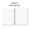 Notebooks & Pads | Universal UNV66624 10.5 in. x 8 in. 1-Subject Wide/Legal Rule Wirebound Notebook - Assorted Cover Colors (4/Pack) image number 5