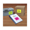 Labels | Avery 06482 3.33 in. x 4 in. High-Vis Removable Laser/Inkjet ID Labels with Sure Feed - Assorted Neon (72/Pack) image number 4
