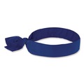 Safety & First Aid | Ergodyne 12307 Chill-Its 6700 One Size Fits Most Cooling Bandana Polymer Tie Headband - Solid Blue image number 0
