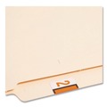 File Folders | Smead 67372 1 x 1.25 Numerical End Tab File Folder 2 Labels - White (1-Roll) image number 1