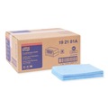 Cleaning Cloths | Tork 192181A 13 x 21 Foodservice Cloth - Blue (240/Carton) image number 0