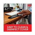 Mouse Pads & Wrist Support | 3M WR310LE 19 in. Antimicrobial Leatherette Cover Gel Wrist Rest for Keyboard - Black image number 5
