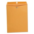 Envelopes & Mailers | Universal UNV35265 #93 Square Flap Gummed/Clasp Envelope - Brown Kraft (100/Box) image number 0