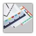 Dividers & Tabs | Redi-Tag B33117 1.13 in. Wide 1/5-Cut Laser Printable Index Tabs - White (100/Pack) image number 4