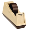 Back to School Sale | Scotch C25 3 in. Core Heavy-Duty Weighted Desktop Plastic Tape Dispenser - Putty/Brown image number 2