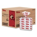 Cleaning Cloths | Cascades PRO W420 12 in. x 13 in. Tuff-Job S400 DRC Medium Wipers - White (18 Packs/Carton) image number 0