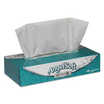 Georgia Pacific Professional 48580 2-Ply Premium Facial Tissue in Flat Box - White (1/Box)