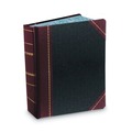 Notebooks & Pads | Boorum & Pease 9-500-R 13.75 x 8.38 Sheets Record-Style Rule Account Record Book - Black/Red/Gold Cover image number 1