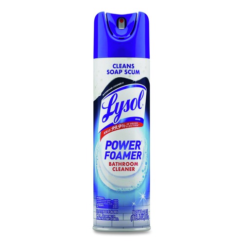 All-Purpose Cleaners | LYSOL Brand 19200-02569 24 oz. Aerosol Spray Power Foam Bathroom Cleaner image number 0