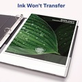 Back to School Sale | Avery 05706 3 Round Rings 0.5 in. Capacity 11 in. x 8.5 in. Economy View Binder - White image number 4