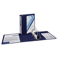 Binders | Avery 79806 3 Locking One Touch EZD Rings 5 in. Capacity 11 in. x 8.5 in. Heavy-Duty View Binder with DuraHinge - Navy Blue image number 1