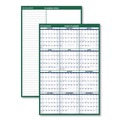 Bulletin Boards | AT-A-GLANCE PM310-28 12-Month (Jan to Dec): 2026 32 in. x 48 in. Vertical Erasable Wall Planner - White/Green Sheets image number 2